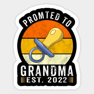 Grandma 2022 For Pregnancy Announcement Funny Sticker